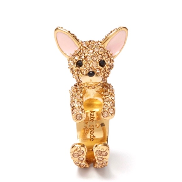 Kate Spade • Haute Stuff Chihuahua Ring - Picture 5 of 6